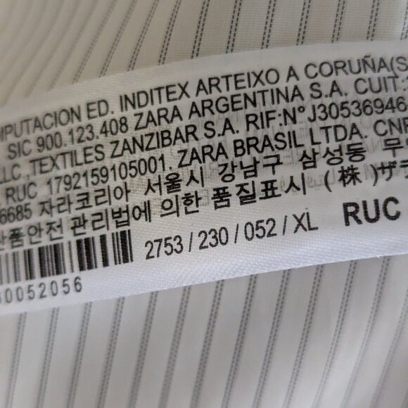 Zara Linen Blazer with Roll up Sleeves - Picture 11 of 11